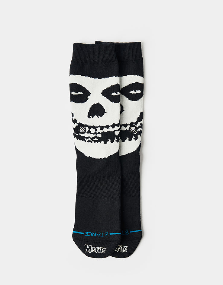 Stance x Misfits Crew Socks Box Set - Black/Black