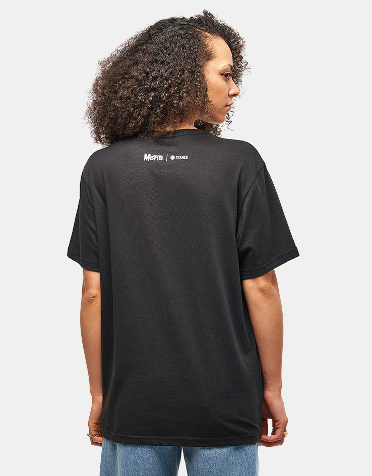 Stance x Misfits T-Shirt - Black