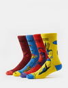 Stance x Marvel vs Crew Socks Box Set - Multi