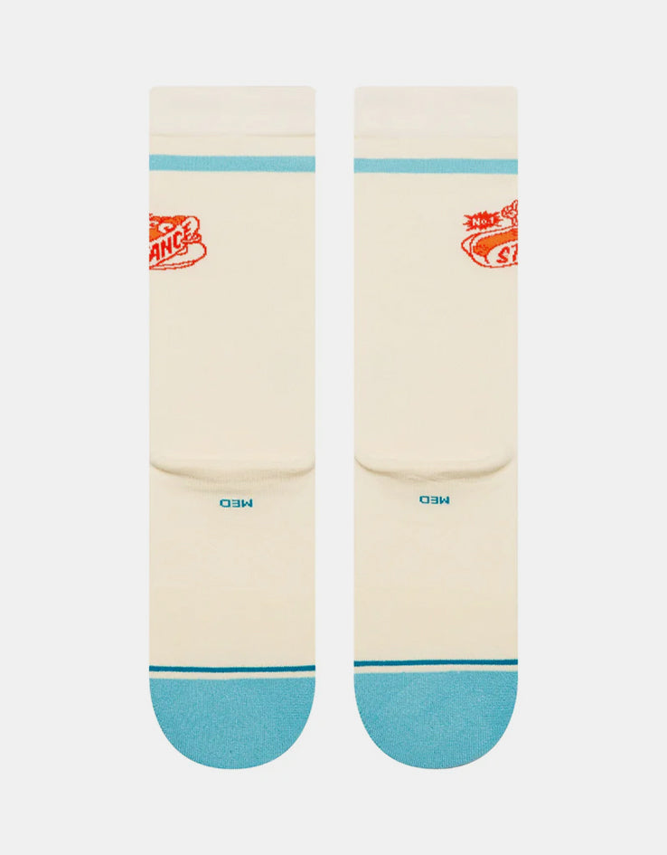 Stance Dog Crew Socks - Canvas