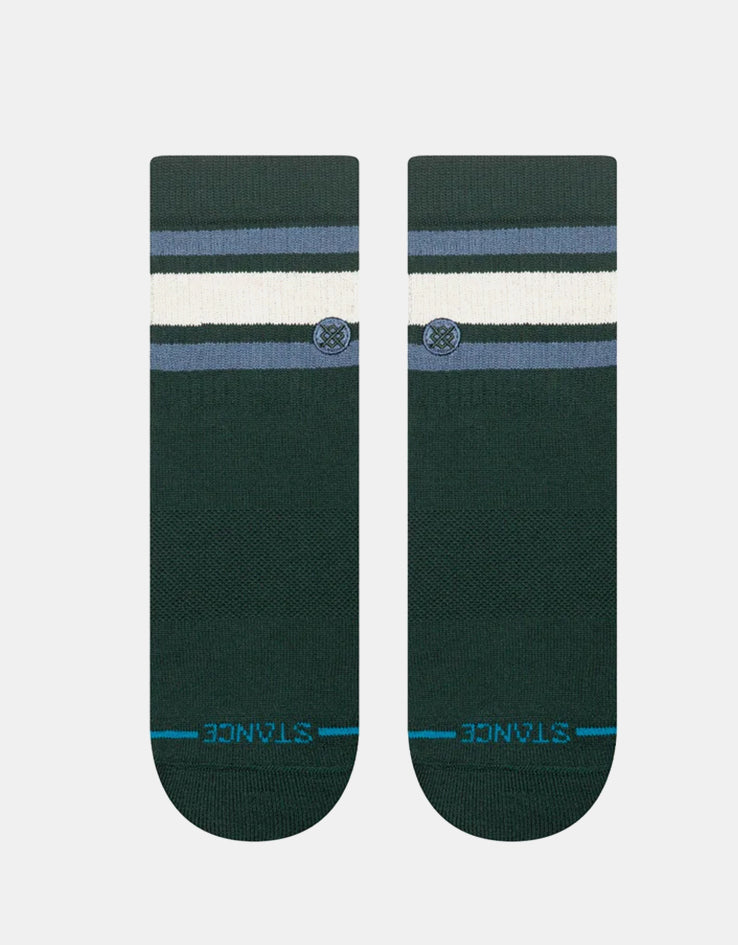 Stance Boyd Quarter Crew Socks - Pine