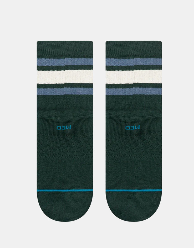 Stance Boyd Quarter Crew Socks - Pine