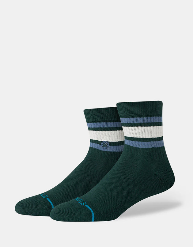 Stance Boyd Quarter Crew Socks - Pine