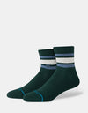 Stance Boyd Quarter Crew Socks - Pine