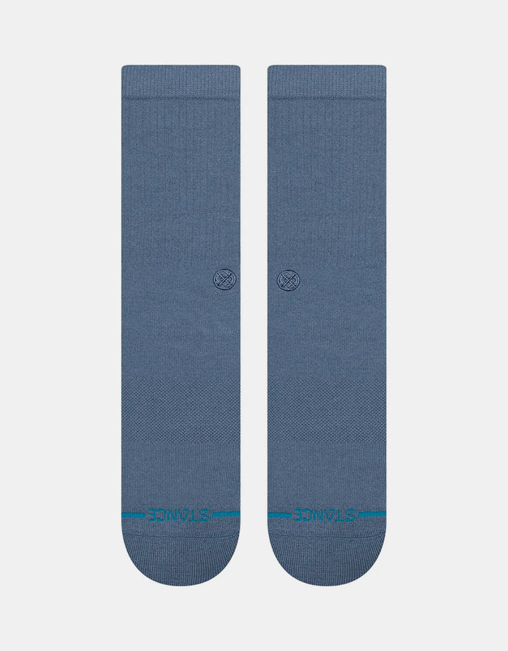 Stance Icon Crew Socks - Sea Blue