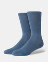 Stance Icon Crew Socks - Sea Blue