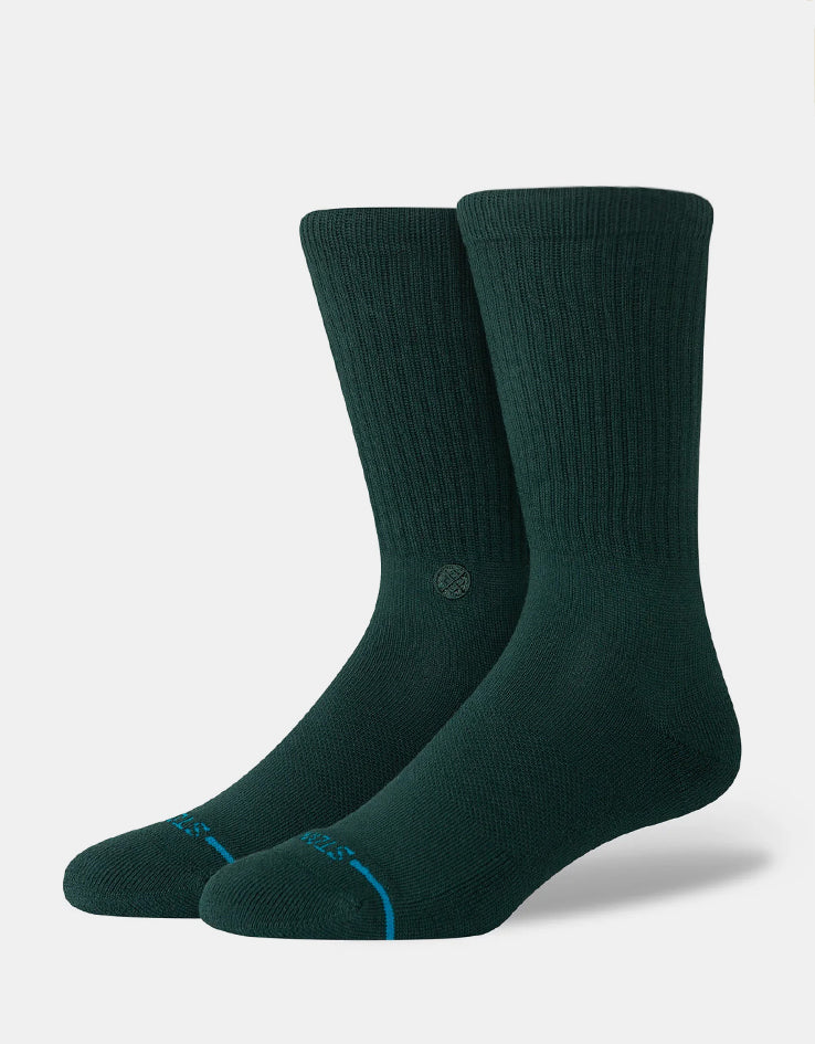 Stance Icon Crew Socks - Pine