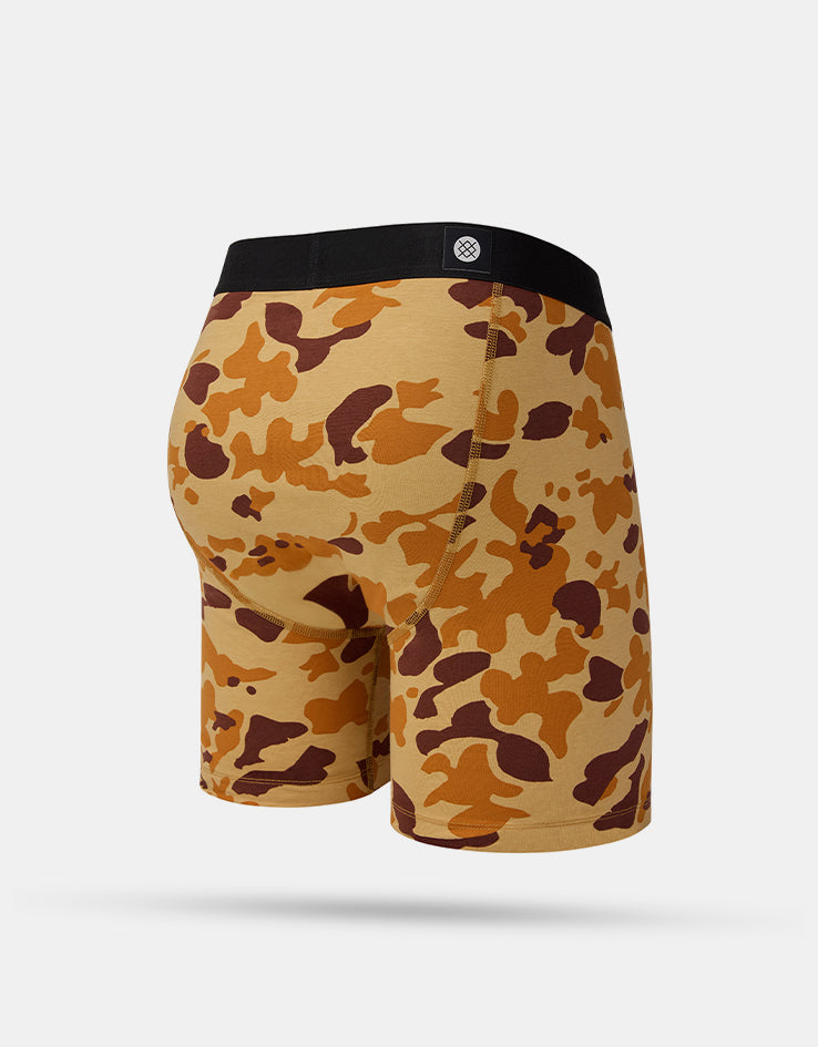 Stance Camo Boxer Shorts - Khaki