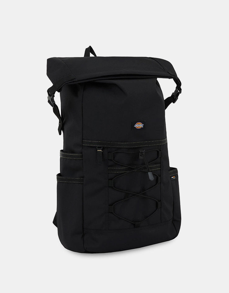 Dickies Ashville Utility Roll Top Backpack - Black