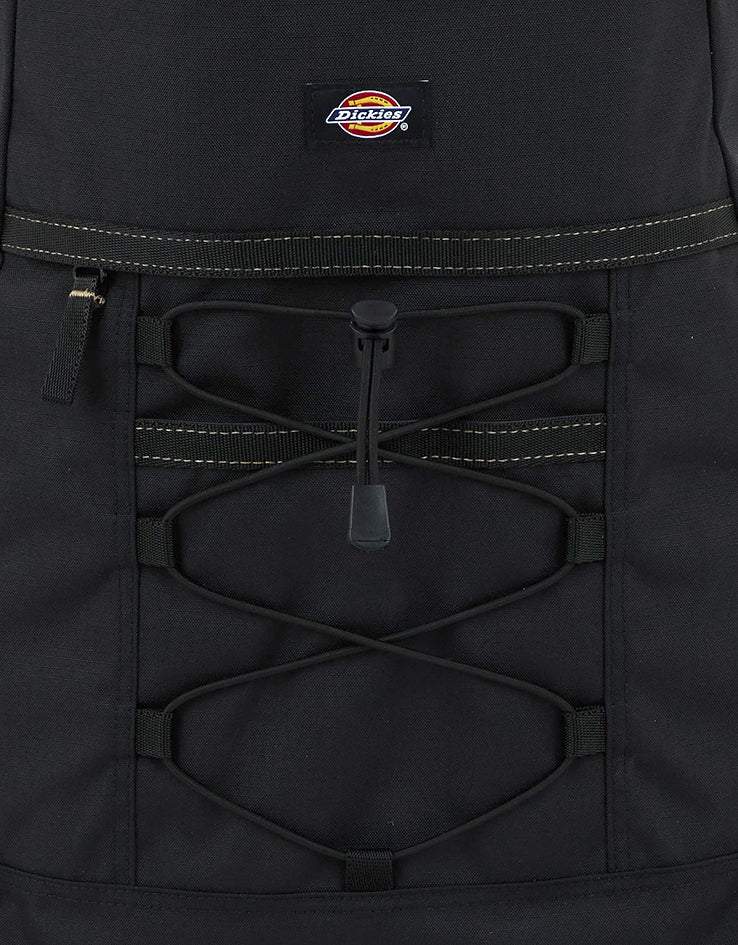 Dickies Ashville Utility Roll Top Backpack - Black