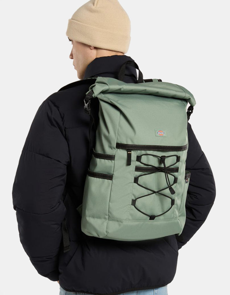Dickies Ashville Utility Roll Top Backpack - Sea Spray