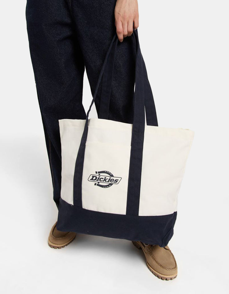 Dickies Logo Canvas Tote Bag - Night Sky