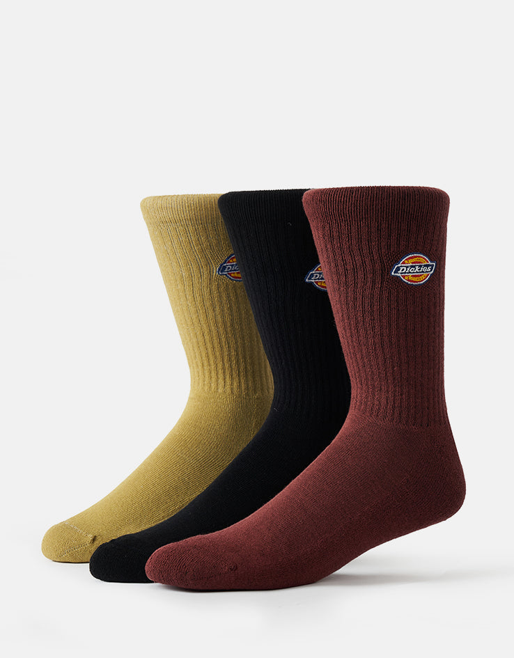Dickies Valley Grove 3-Pack Socks - Andorra
