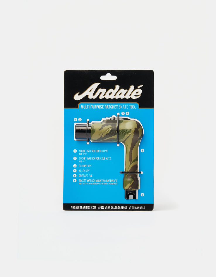 Andalé Multi Purpose Ratchet Skate Tool - Camo