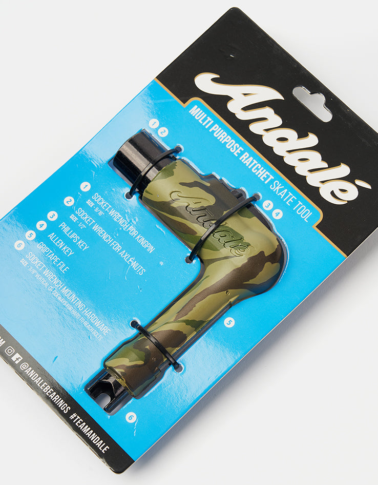 Andalé Multi Purpose Ratchet Skate Tool - Camo