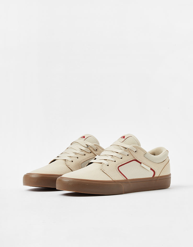 Emerica Cadence Skate Shoes - Tan/Gum