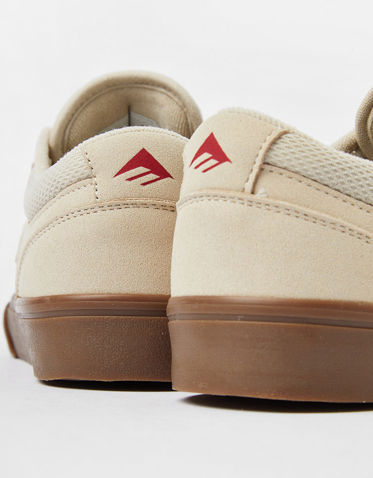 Emerica Cadence Skate Shoes - Tan/Gum