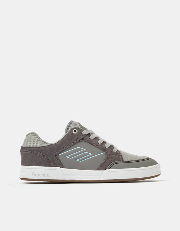 Emerica Heritic Skate Shoes - Grey/Light Grey