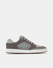 Emerica Heritic Skate Shoes - Grey/Light Grey