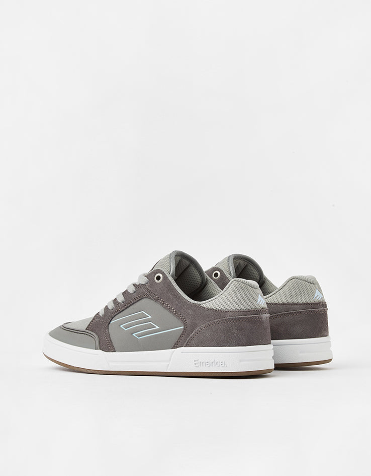 Emerica Heritic Skate Shoes - Grey/Light Grey