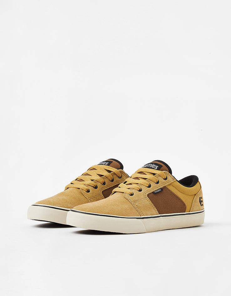 etnies Barge LS Skate Shoes - Tan/Brown/Orange