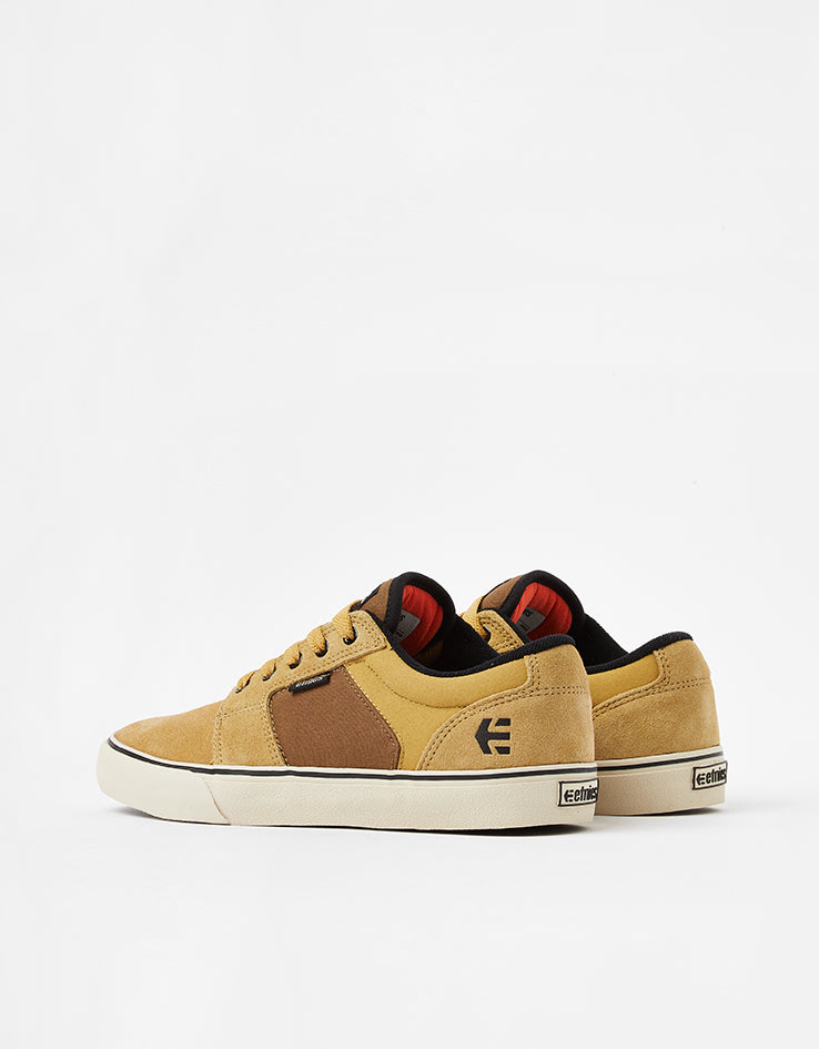 etnies Barge LS Skate Shoes - Tan/Brown/Orange