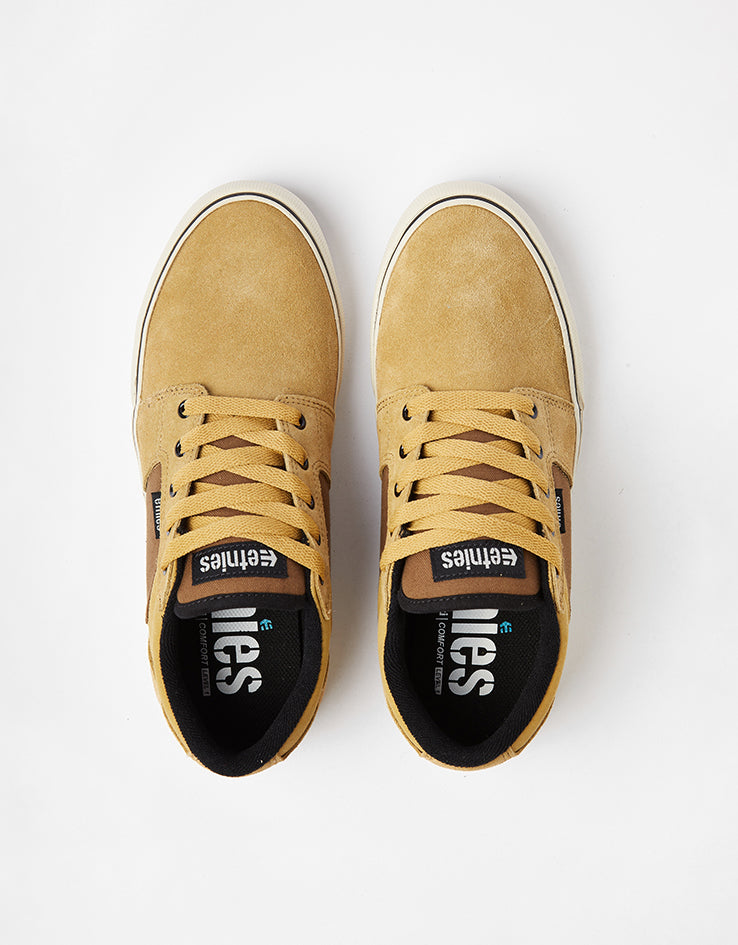 etnies Barge LS Skate Shoes - Tan/Brown/Orange