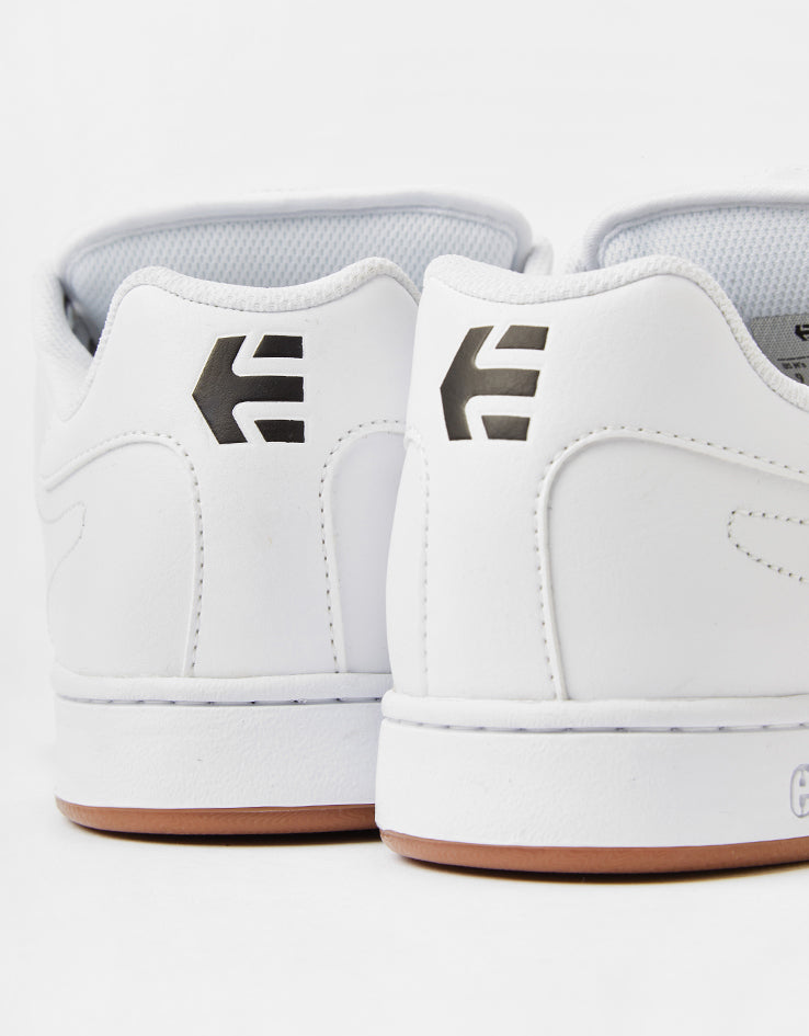 etnies Callicut Skate Shoes - White/Black