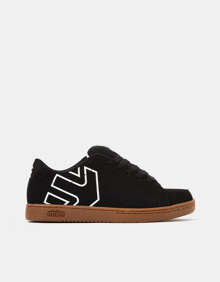 etnies Kingpin 2 Skate Shoes - Black/White/Gum