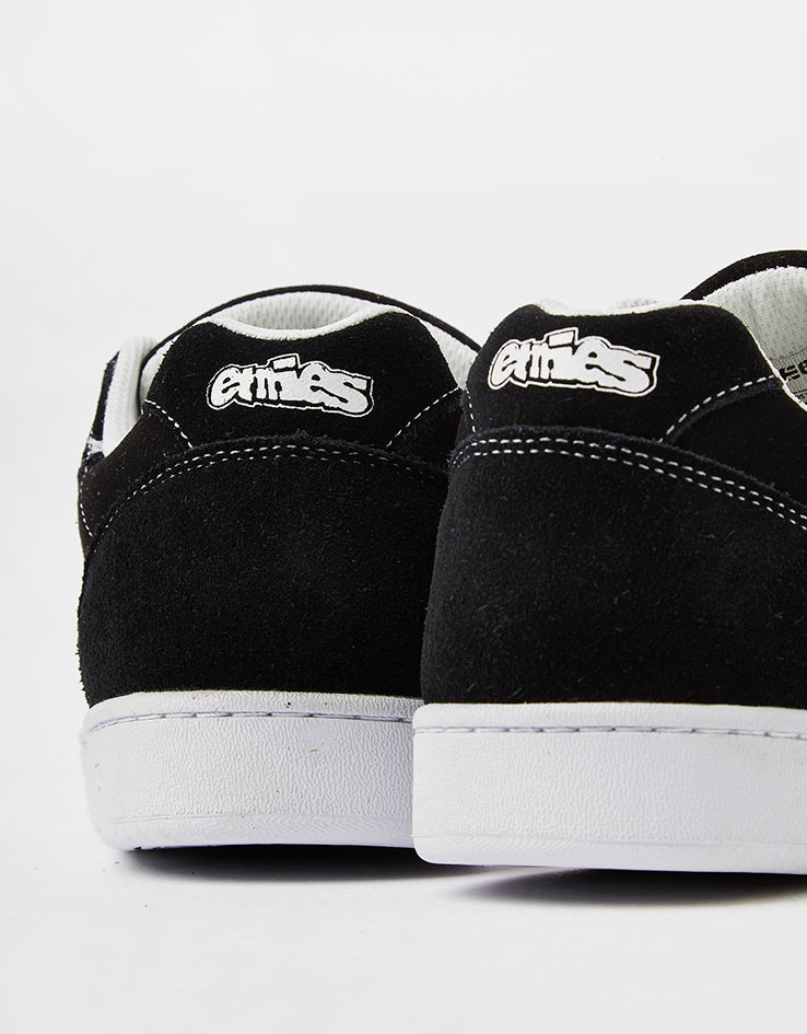 etnies Snake Skate Shoes - Black/White