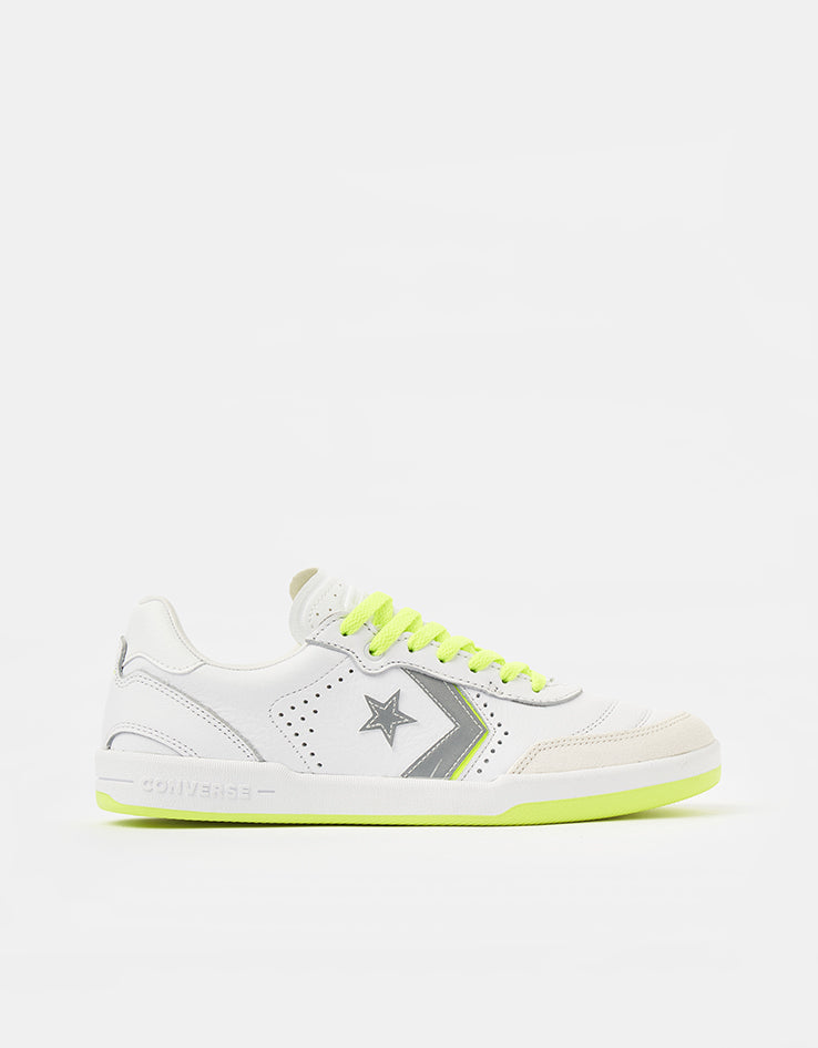 Converse Louie Lopez Pro 2 Skate Shoes - White/White/Volt