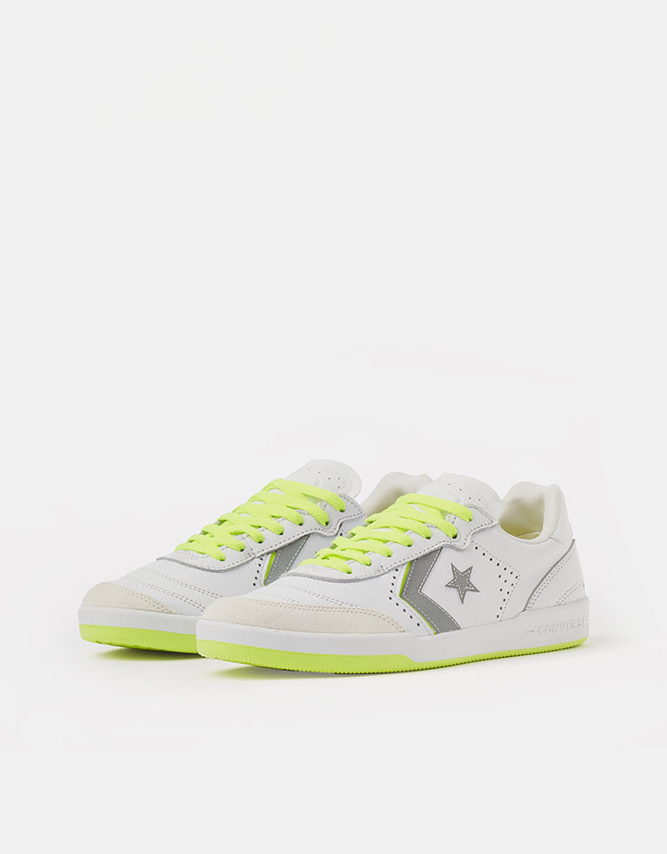 Converse Louie Lopez Pro 2 Skate Shoes - White/White/Volt