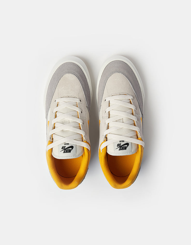 Nike SB Malor PS Kids Skate Shoes - Platinum Tint/University Gold-Wolf