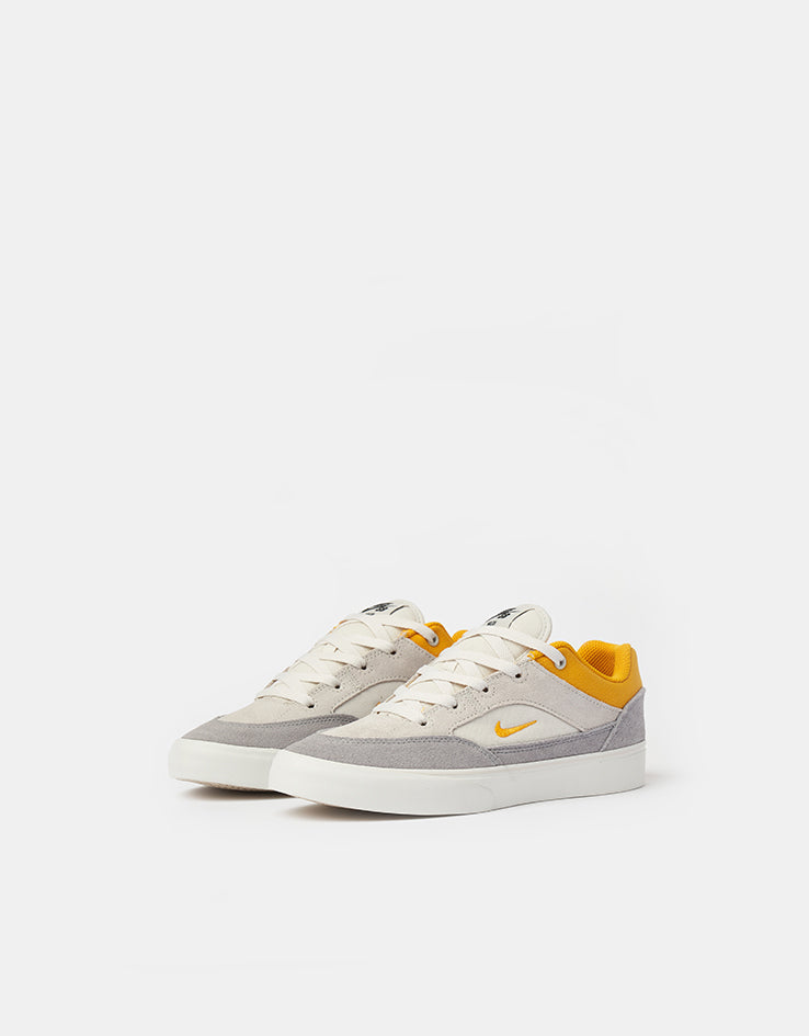 Nike SB Malor PS Kids Skate Shoes - Platinum Tint/University Gold-Wolf