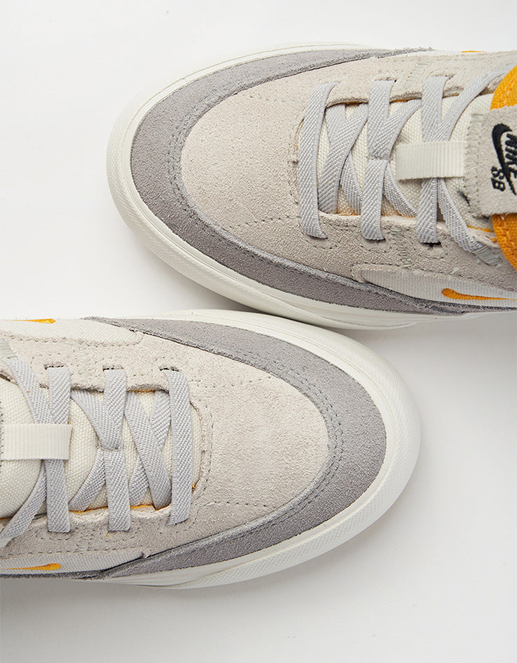 Nike SB Malor TD Kids Skate Shoes - Platinum Tint/University Gold-Wolf