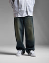 Route One Super Baggy Denim Jeans - Dirty Indigo Wash