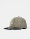 Obey Pigment Bold 6 Panel Strapback Cap - Pigment Olive Multi