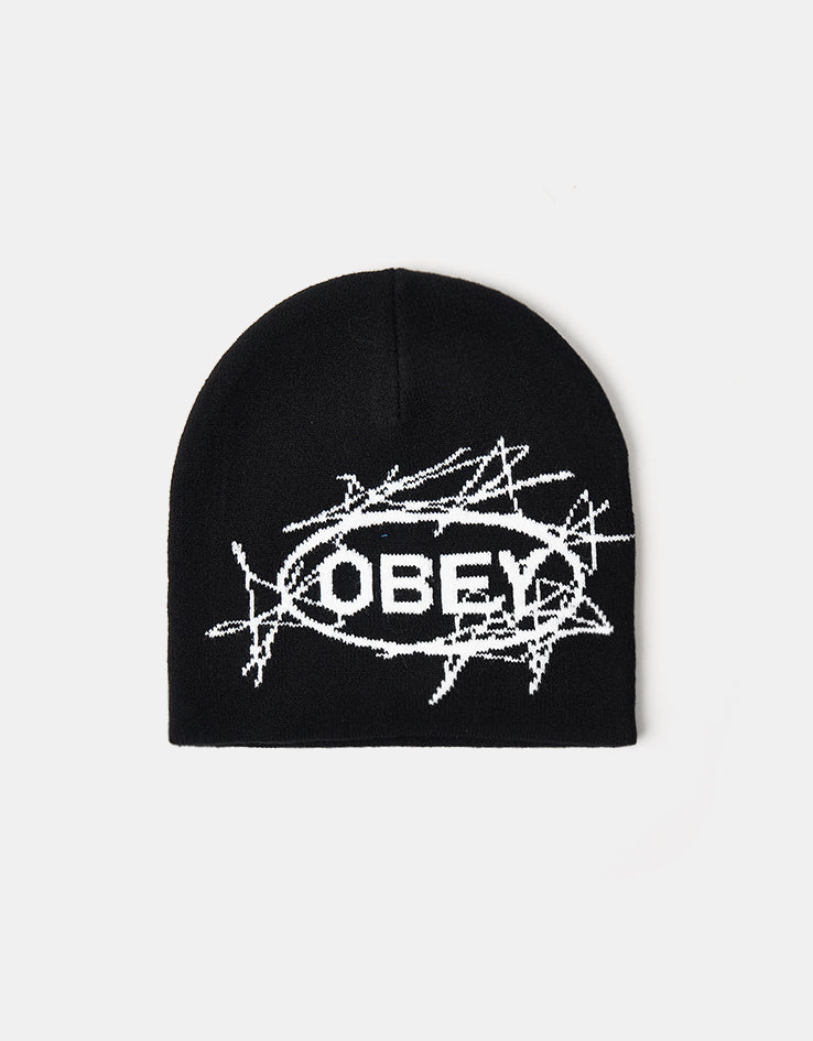 Obey Scram Beanie - Black