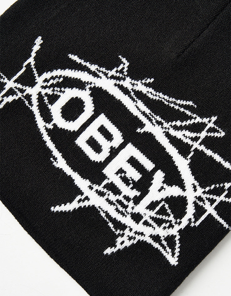 Obey Scram Beanie - Black