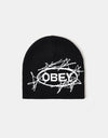 Obey Scram Beanie - Black