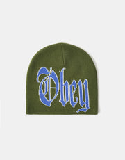 Obey Matic Beanie - Bronze Green