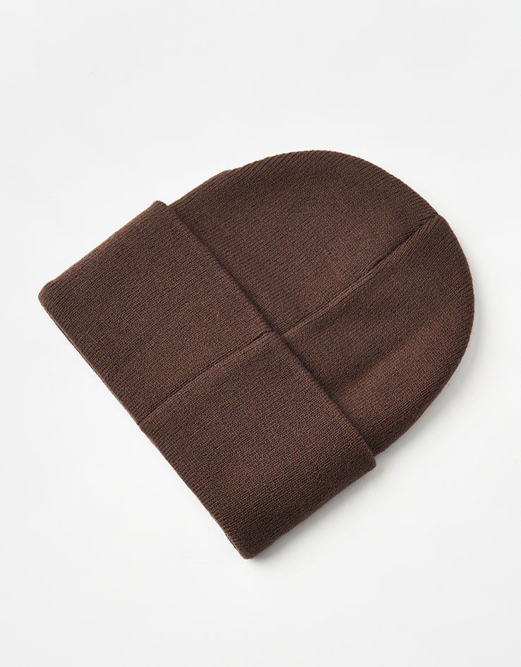 Obey Icon Eyes Beanie - Dark Brown