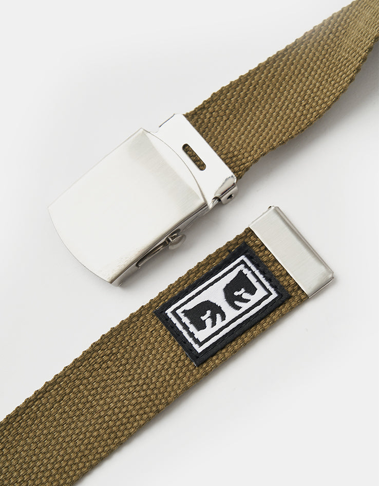 Obey Big Boy Web Belt - Tea Leaf