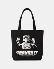 Carhartt WIP Canvas Graphic Tote - Wiptopia Print/Black