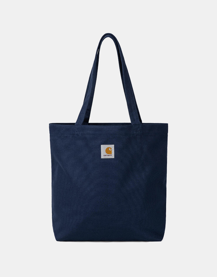 Carhartt WIP Canvas Graphic Tote - Wild Dog Print/Jupiter