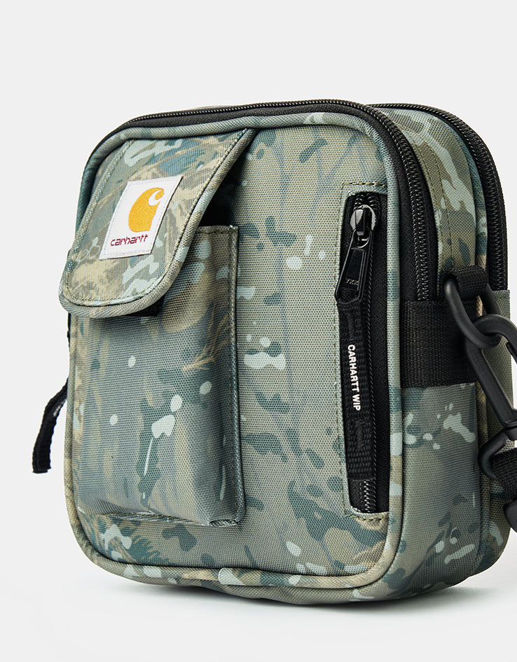 Carhartt WIP Essentials Cross Body Bag - Camo Combi-Green