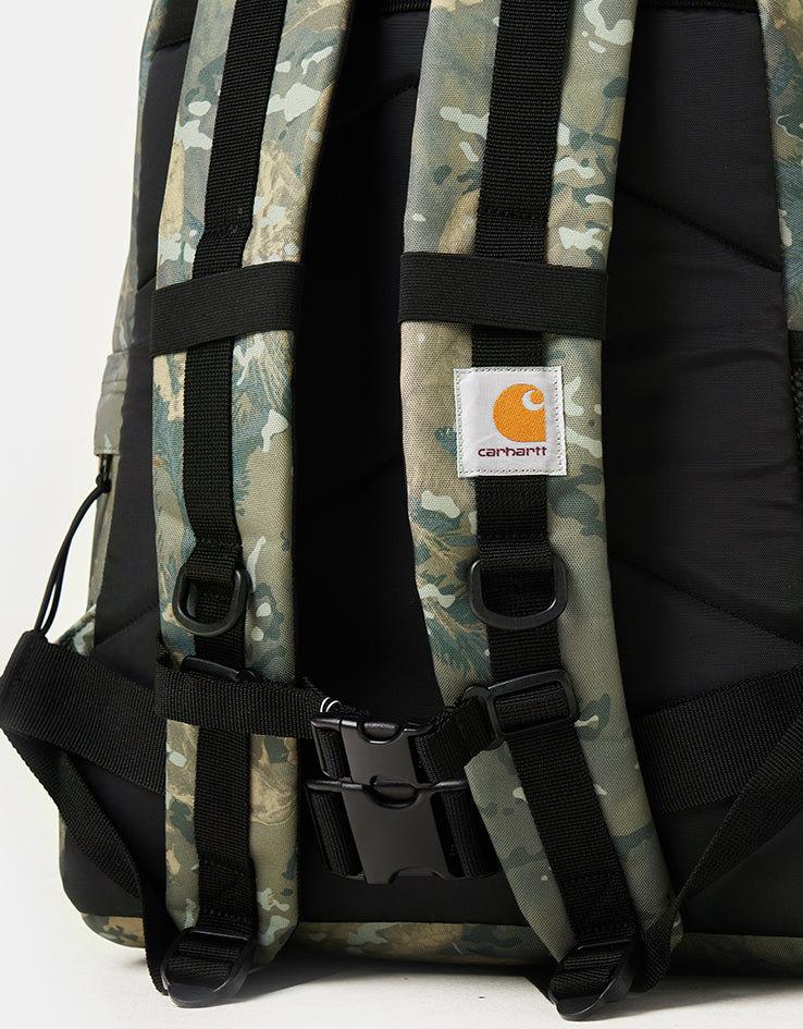 Carhartt WIP Kickflip Backpack - Camo Combi, Green