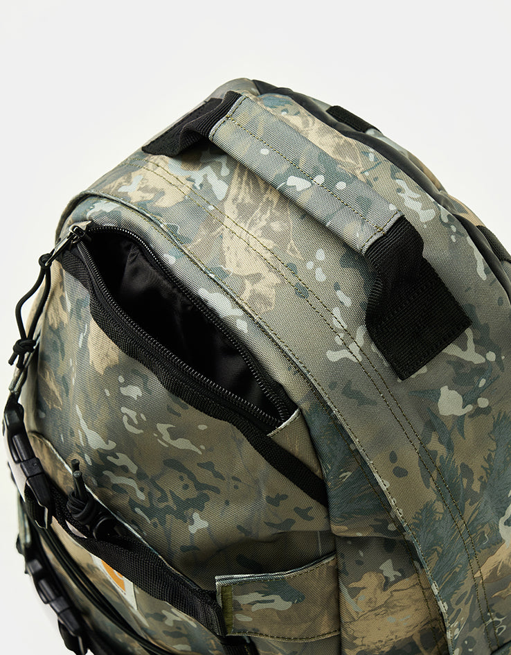Carhartt WIP Kickflip Backpack - Camo Combi, Green