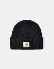 Carhartt WIP Anglistic Beanie - Speckled Black