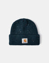 Carhartt WIP Anglistic Beanie - Speckled Deep Lagoon